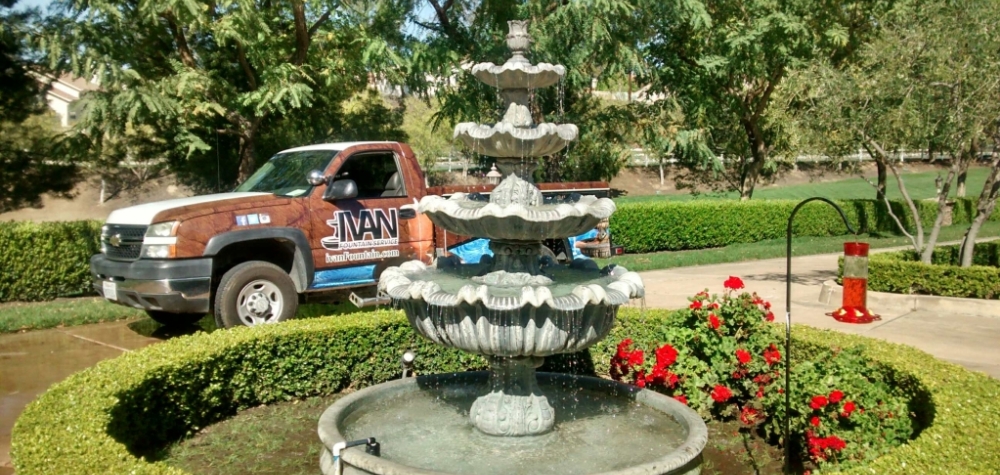 Ivan Fountain Services Custom Water Fountain Installation Service Repair In Murrieta